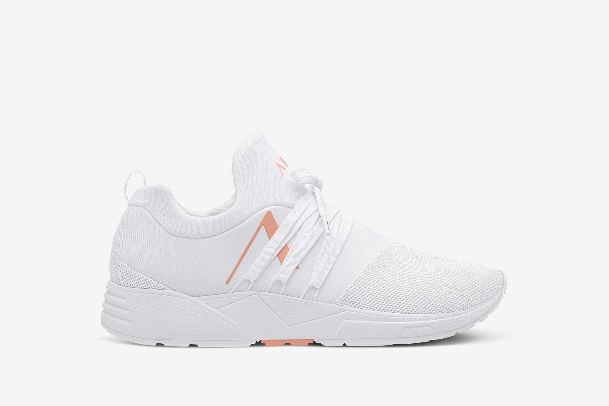 ARKK Collection Raven Mesh PET S-E15 | White Peach | Men Raven